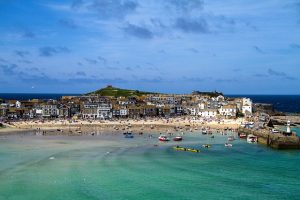 View of St Ives, Cornwall.